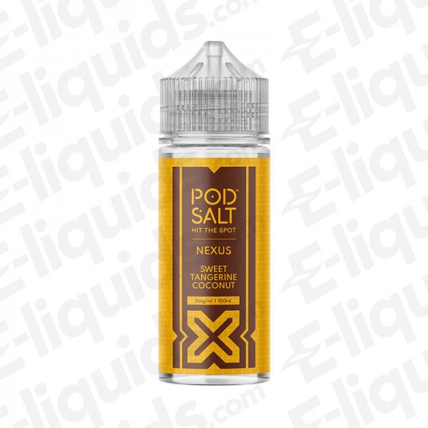 Sweet Tangerine Coconut Shortfill E-liquid by Pod Salt Nexus