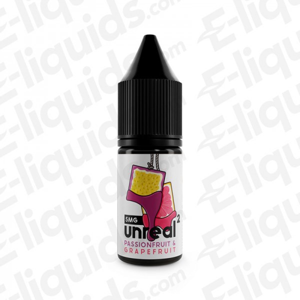 Passionfruit Grapefruit Nic Salt E-liquid by Unreal 2