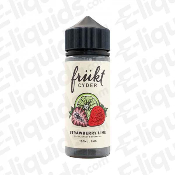 Frukt Cyder - Strawberry Lime - 0mg - Shortfill | Vape juice