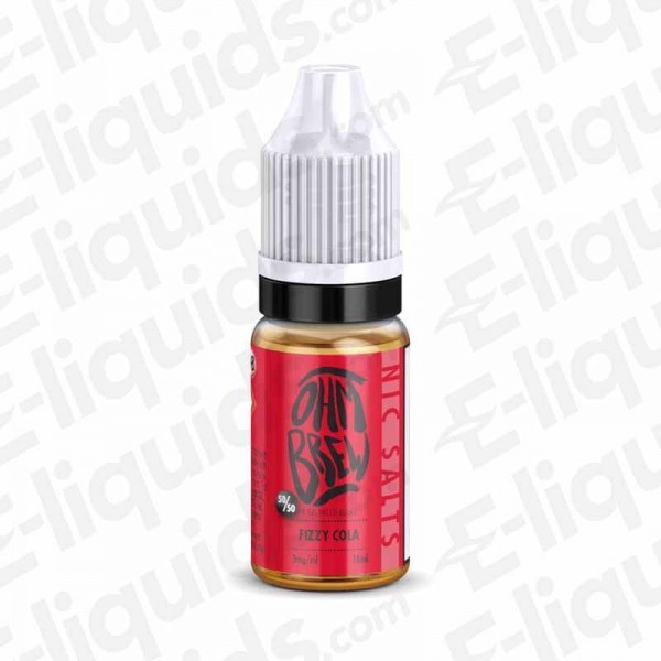 Ohm Brew Nic Salt - Fizzy Cola - 10ml 50:50 | Eliquid | Vape juice