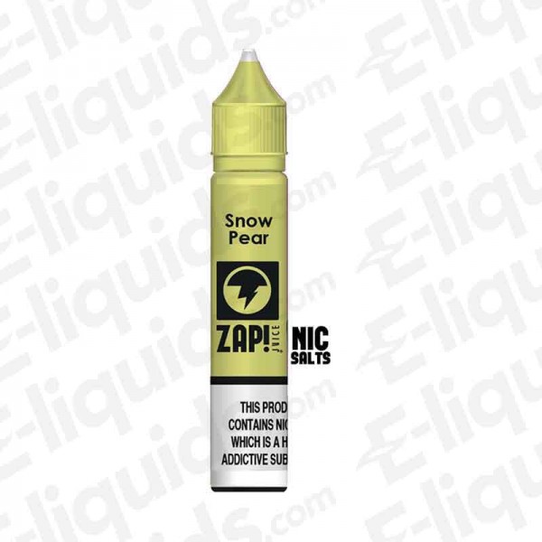 ZAP! - Snow Pear Nic Salts - 20mg | Buy e-liquids | UK eliquid