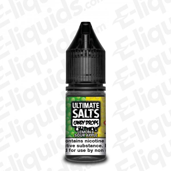 Lemon Sour Apple Nic Salt E-liquid by Ultimate Puff Candy Drops