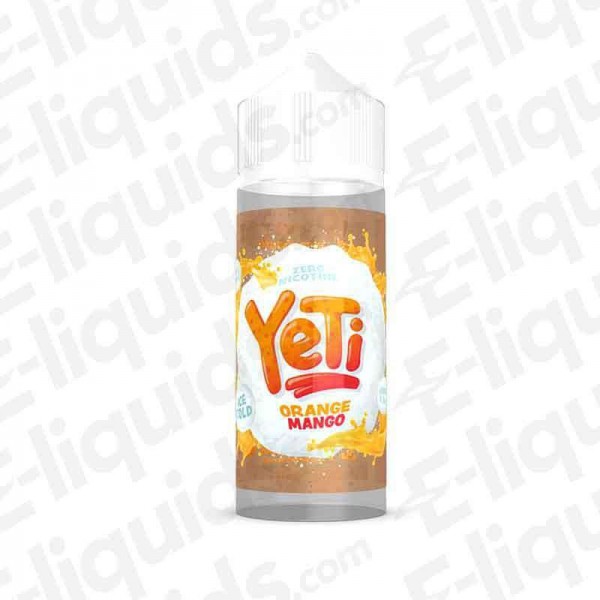 Orange Mango Ice by Yeti Eliquids - 0mg - Shortfill | Buy e-liquids