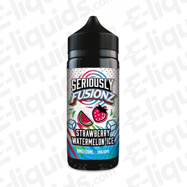 Strawberry Watermelon Ice Seriously Fusionz Shortfill E-liquid by Dooz