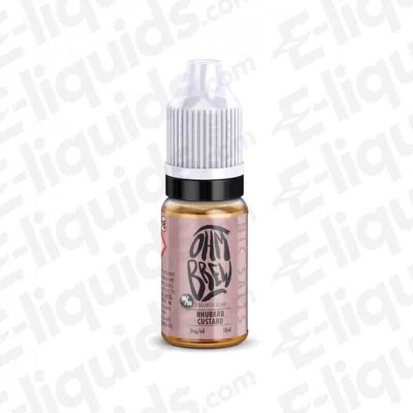 Ohm Brew Nic Salt - Rhubarb & Custard - 10ml 50:50 | Eliquids