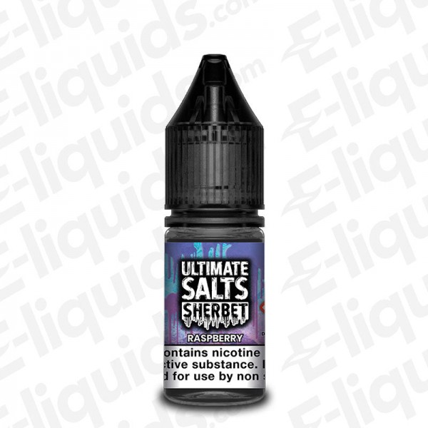 Raspberry Nic Salt E-liquid by Ultimate Puff Sherbet