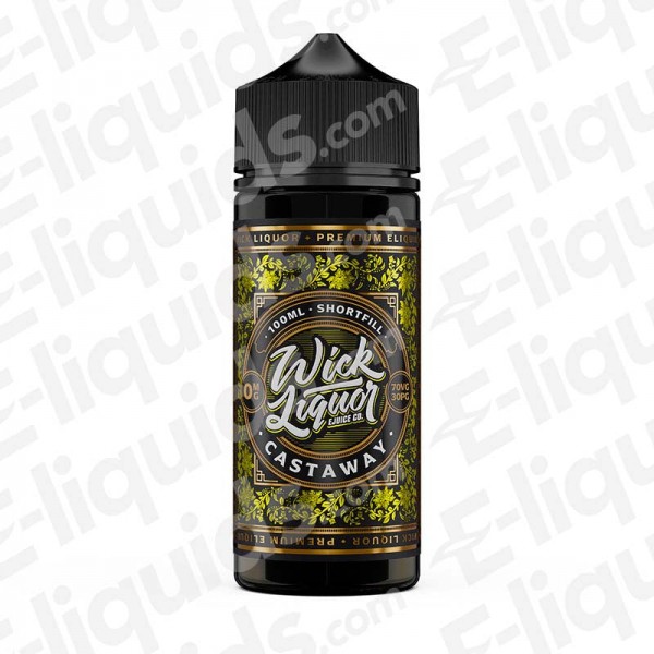 Castaway Shortfill E-liquid by Wick Liquor