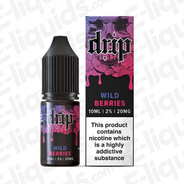 Wild Berries Nic Salt E-liquid by Drip