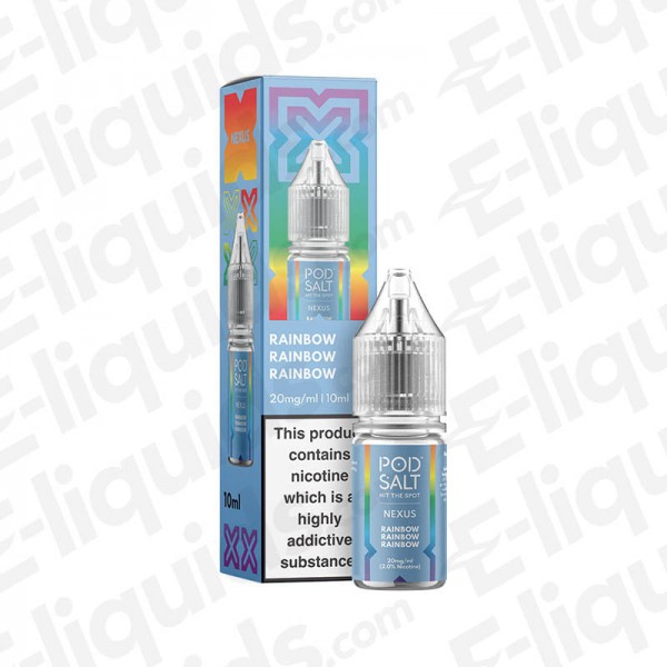 Rainbow Nic Salt E-liquid by Pod Salt Nexus