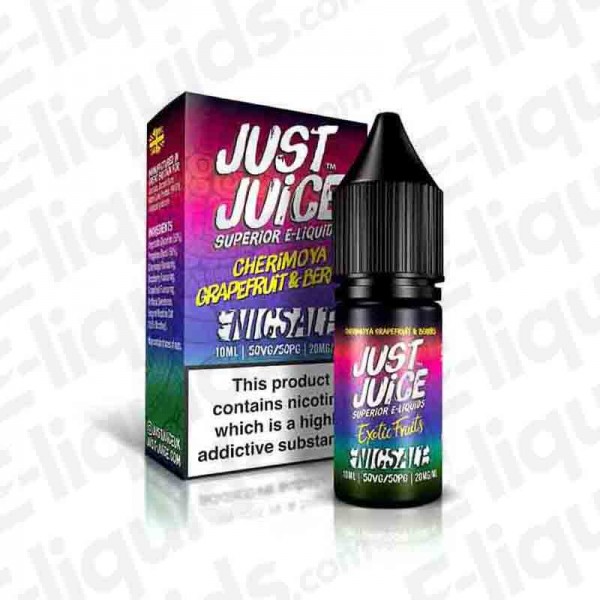 Cherimoya Grapefruit & Berries Nic Salt E-liquid Exotic Fruits by Just