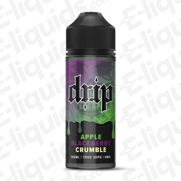 Apple Blackberry Crumble Shortfill E-liquid by Drip