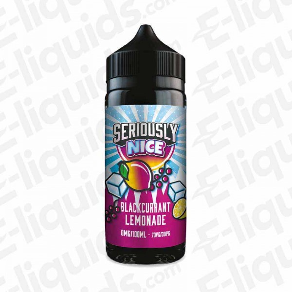 Blackcurrant Lemonade Seriously Nice Shortfill E-liquid by Doozy Vape