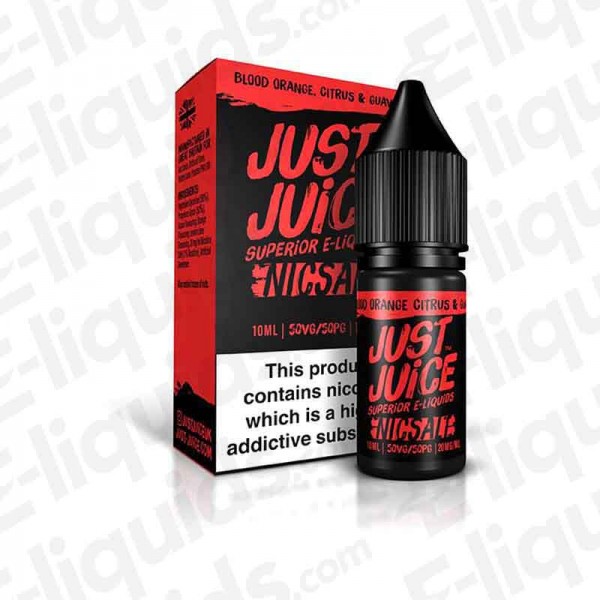 Blood Orange and Guava by Just Juice - Nic Salt | Vape liquid