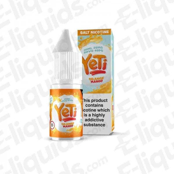 Orange Mango Nic Salt E-liquid by Yeti