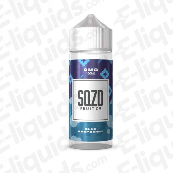 SQZD FRUIT CO - Blue Raspberry - 0mg - Shortfill | Eliquids