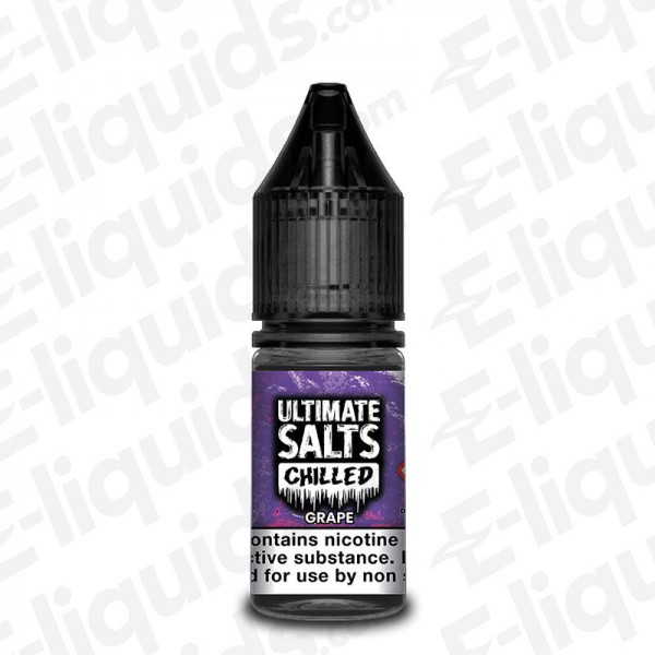 Grape Nic Salt E-liquid by Ultimate Puff Chilled