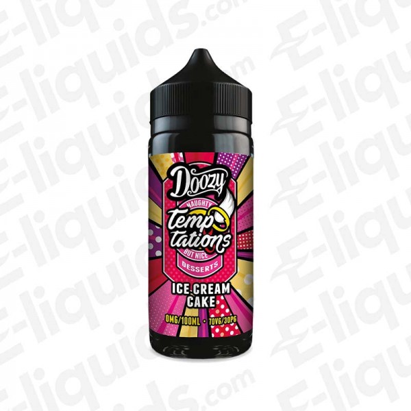 Ice Cream Cake Shortfill E-liquid by Doozy Temptations