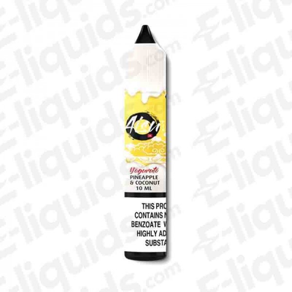 Pineapple and Coconut Nic Salt E-liquid by AISU Yoghurt