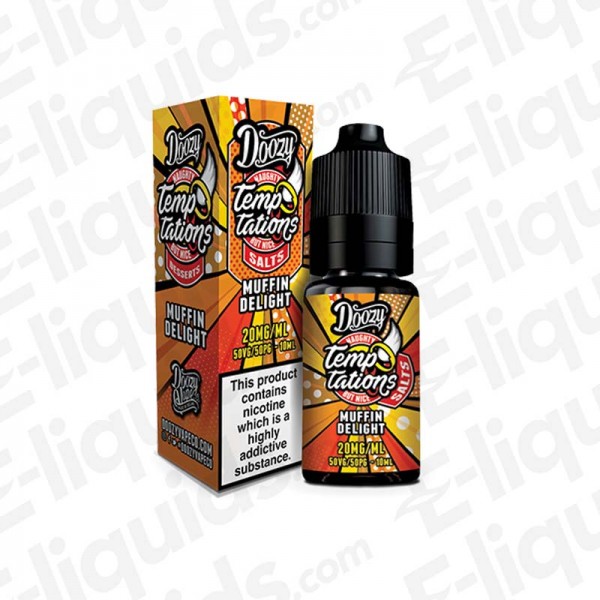 Muffin Delight Nic Salt E-liquid by Doozy Temptations