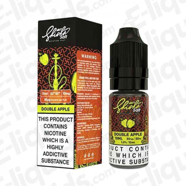 Nasty Salts - Double Apple - 10ml - 50:50 - 10mg | Buy e-liquids