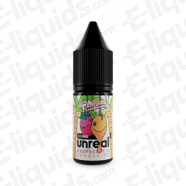 Raspberry Tangerine Nic Salt E-liquid by Unreal 3