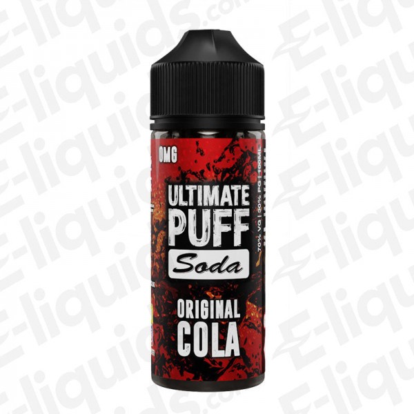 Original Cola Shortfill E-liquid by Ultimate Puff Soda