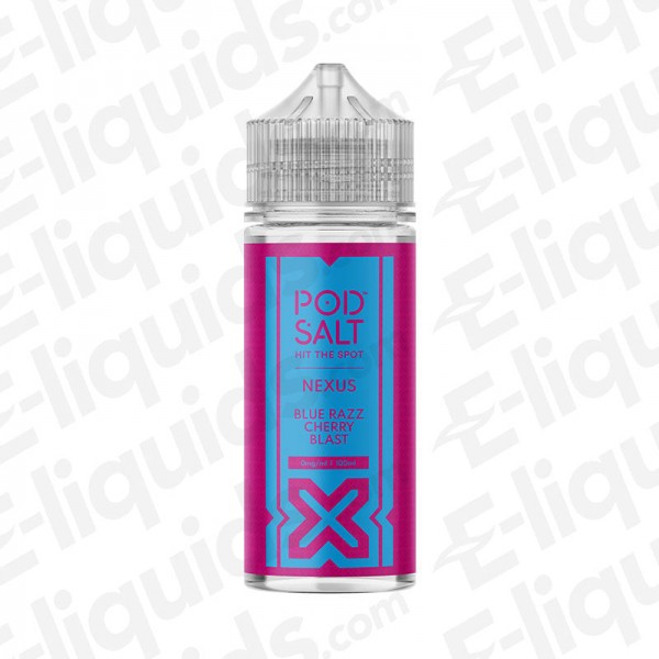 Blue Razz Cherry Blast Shortfill E-liquid by Pod Salt Nexus