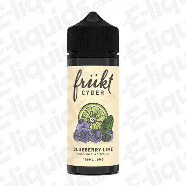 Blueberry Lime Shortfill E-liquid by Frukt Cyder