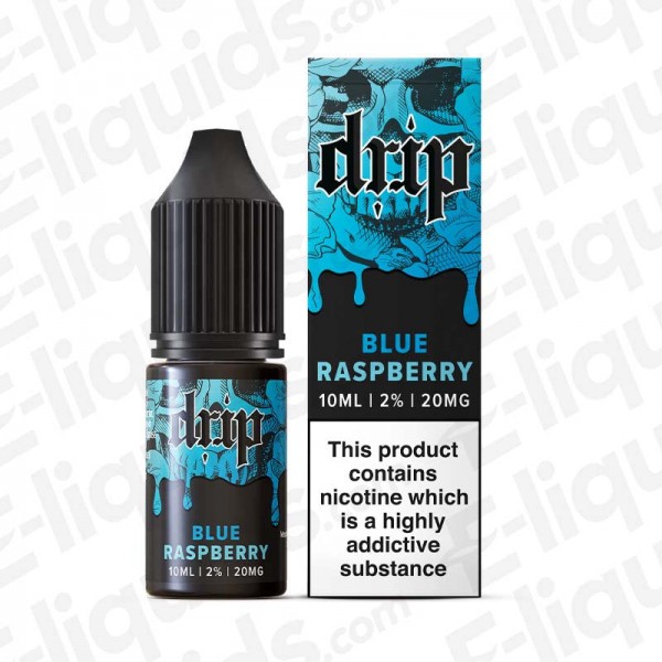 Blue Raspberry Nic Salt E-liquid by Drip