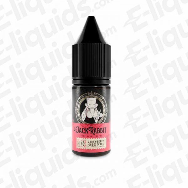 Strawberry Cheesecake Nic Salt E-liquid by Jack Rabbit Vapes