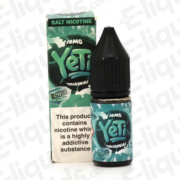 Original Blizzard Nic Salt E-liquid by Yeti