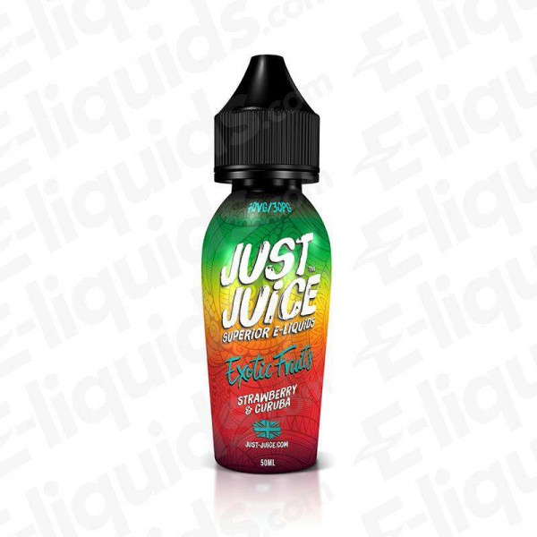 Strawberry & Curuba Shortfill E-liquid Exotic Fruits by Just Juice