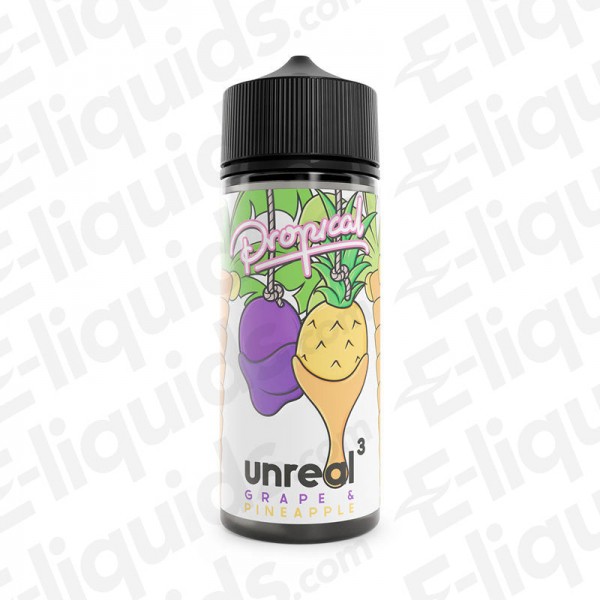 Grape Pineapple Shortfill E-liquid by Unreal 3