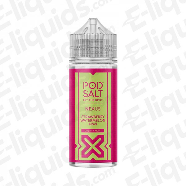 Strawberry Watermelon Kiwi Shortfill E-liquid by Pod Salt Nexus