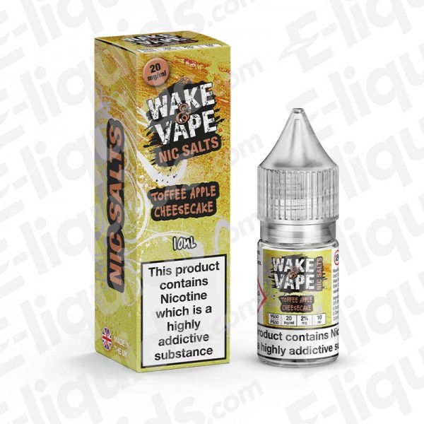 Toffee Apple Cheesecake Nic Salt by Wake n Vape