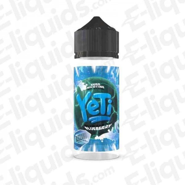 Blueberry Blizzard Shortfill E-liquid by Yeti