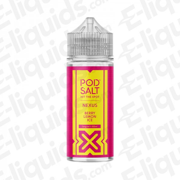 Berry Lemon Ice Shortfill E-liquid by Pod Salt Nexus