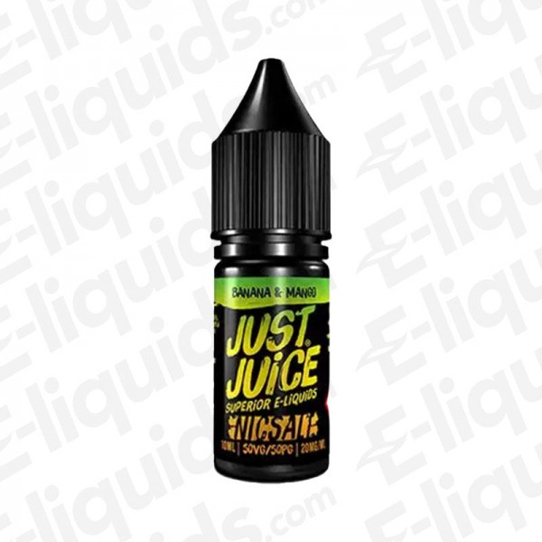 Banana Mango Mint Nic Salt E-liquid by Just Juice