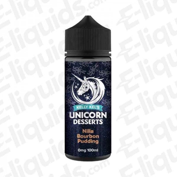 Nilla Bourbon Pudding Shortfill E-liquid by Unicorn Desserts