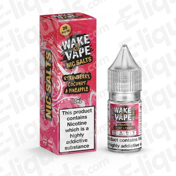 Strawberry Coconut Pineapple Nic Salt by Wake n Vape