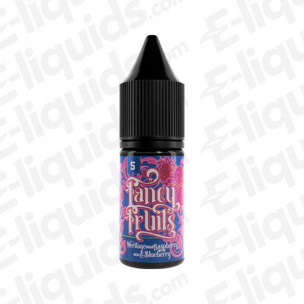 Heritage Sour Raspberry with Acai and Blueberry Nic Salt E-liquid by F