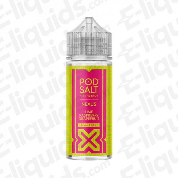 Lime Raspberry Grapefruit Shortfill E-liquid by Pod Salt Nexus