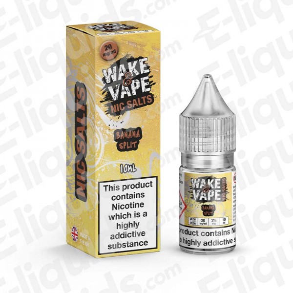 Banana Split Nic Salt by Wake n Vape