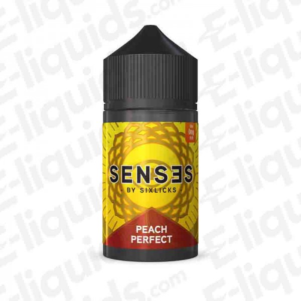 Senses by Six Licks - Peach Perfect - 0mg | Buy eliquids