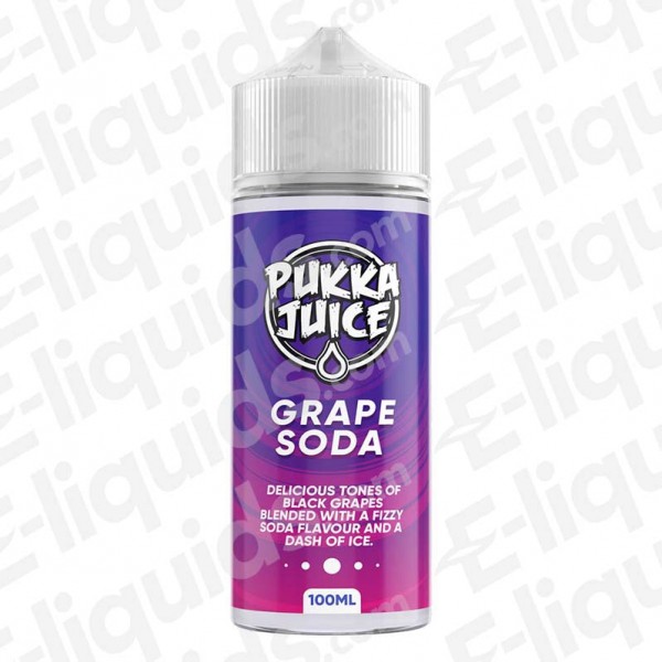 Grape Soda Shortfill E-liquid by Pukka Juice