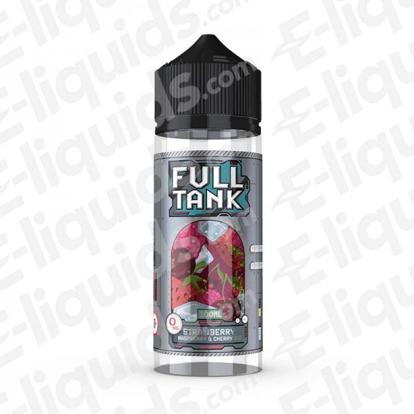 Strawberry Raspberry Cherry Ice Shortfill E-liquid by Full Tank