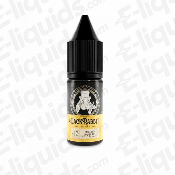 Custard Doughnut Nic Salt E-liquid by Jack Rabbit Vapes