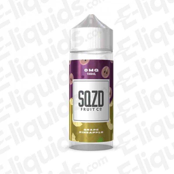 SQZD FRUIT CO - Grape Pineapple - 0mg - Shortfill | Eliquid