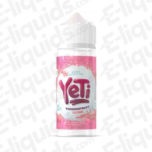 Passionfruit Lychee Shortfill E-liquid by YeTi Eliquids