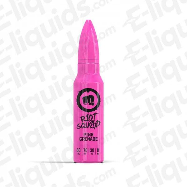 Pink Grenade by Riot Squad - 0mg - Shortfill | Buy vape liquid